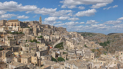 Comment se rendre à Matera en train