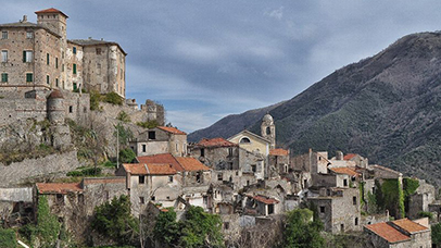 Villages pittoresques en Italie