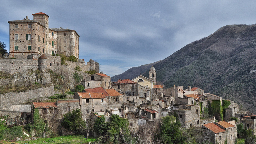 Villages pittoresques en Italie